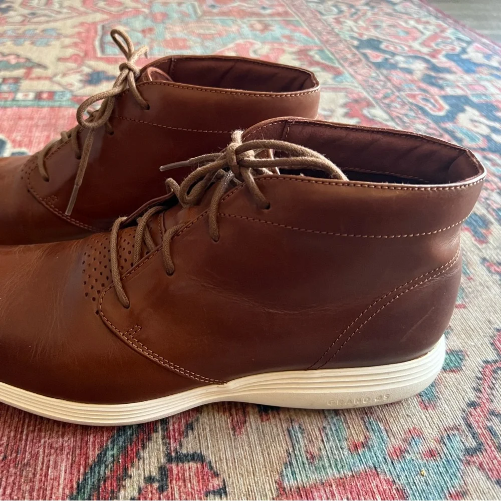 Men’s Brown Leather Chukka Boots